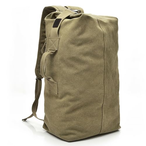 THABATAD Canvas Duffle Backpack 35L