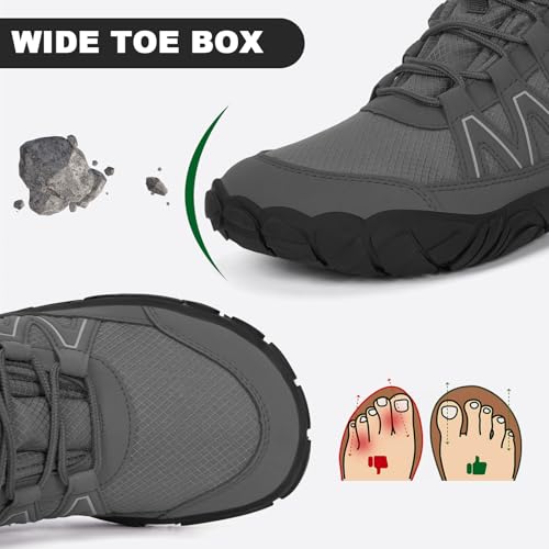 Image of Women's Waterproof Hiking Boots Anti Slip Ankle Boots Outdoor