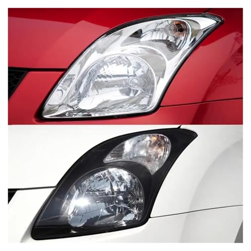 Masque lumières verre pour Suzuki Swift 2005-2010 optique avant transparent de rechange
