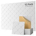 Soundproof Wall Panels Self-adhesive, Acoustic Panels 12 Pack Wall Panels, High Density Sound Absorbing Panel for Walls, Office,Reccording Studio, Ceiling 12" X 12" X 0.4"