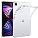 Produktbild HBorna Hülle für iPad Pro 12.9 Zoll 5th Generation 2021 Cover - Durchsichtige Silikonhülle TPU Back Cover Schutzhülle für Apple iPad Pro 12.9" [Unterstützt Apple Pencil 2. Gen Laden], Transparent