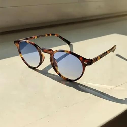 Vintage Small Round Sunglasses for Men Women Classic Circle Frame Sun Glasses Trendy Tinted Colored UV400 Sunnies3