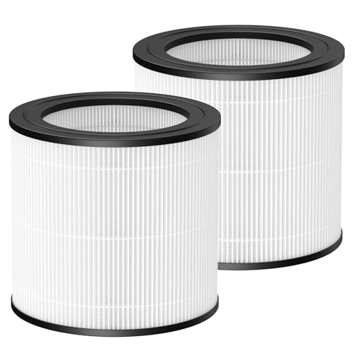 FY0611/30 Ersatzfilter kompatibel mit Philips AC0650/10 AC0651/10 Luftreiniger 2 HEPA-Filter für Philips Luftreiniger 600 Serie