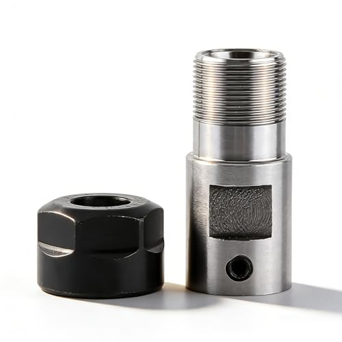 ER11 Collet Chuck CNC Spindle, ER-11 Collet Lathe Tool Holder, Router Collet Extension for Boring, Milling, Drilling, Tapping, Grinding and Other Processing