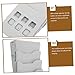Lurrose Wall Organizer for Office Tray Multi-Grid File Holder Easy Install Document Material Holder Stylish Plastic Design