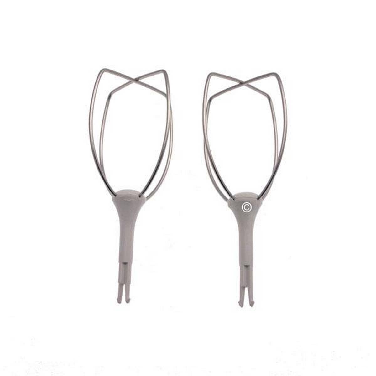 KENWOOD Food Processor Replacement metail whisks (Pair) for: FP510, FP620, FP720, Etc. (665240)