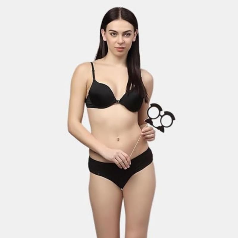 Image of Brachy Women's Poly Cotton Padded Wired Push-Up Bra