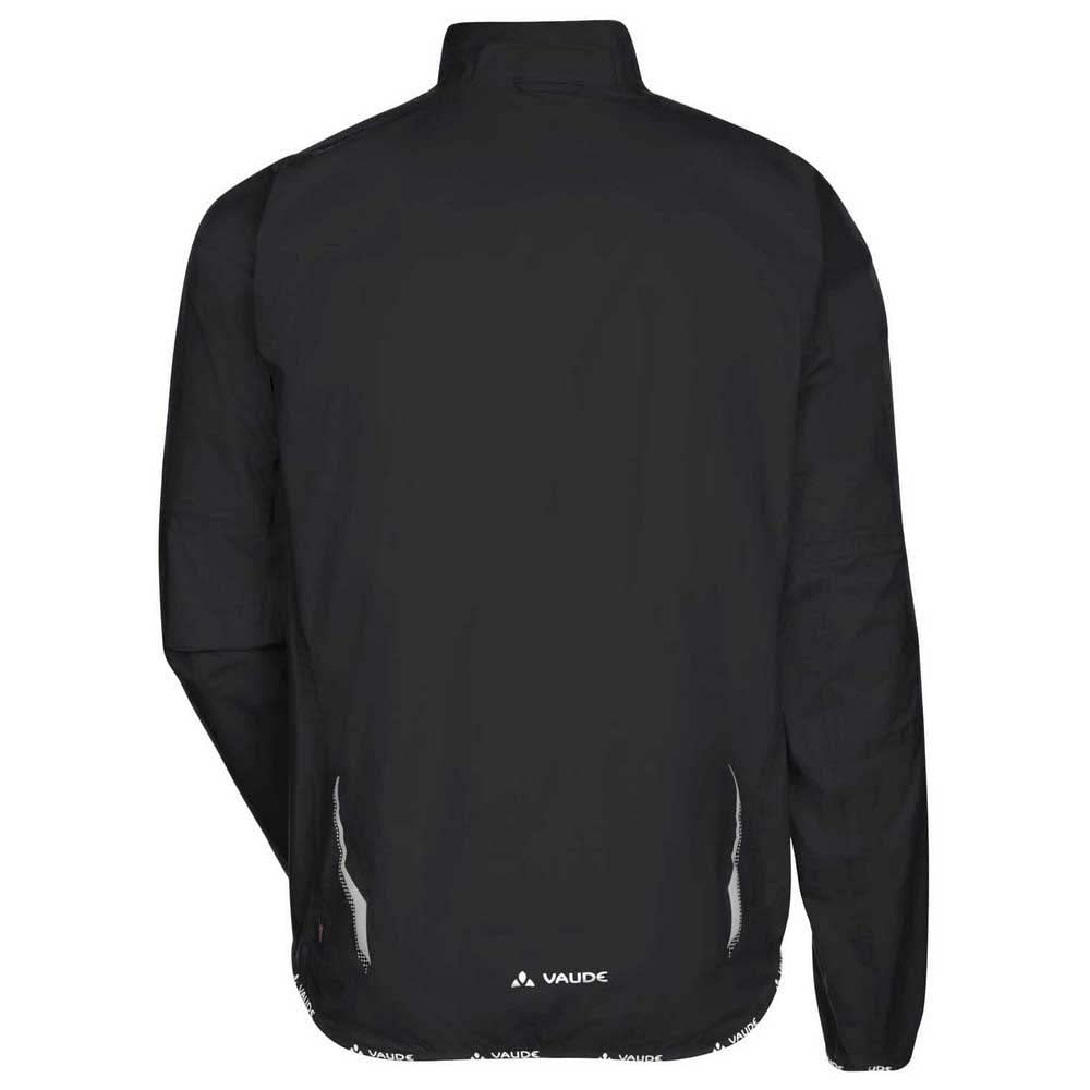 VAUDE Herren Drop Jacket III, wasserdicht, leicht – Black Uni – Gr. S | Regenjacke Herren wasserdicht – atmungsaktiv – Fahrradjacke winddicht – 185 g leicht – ideal für Gravel, Rennrad und MTB