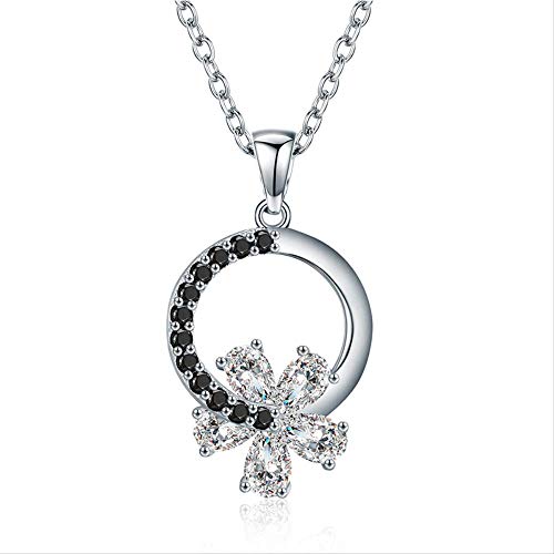 Colliers et pendentifs de fiançailles pour les femmes, bijoux fins 3,2 g