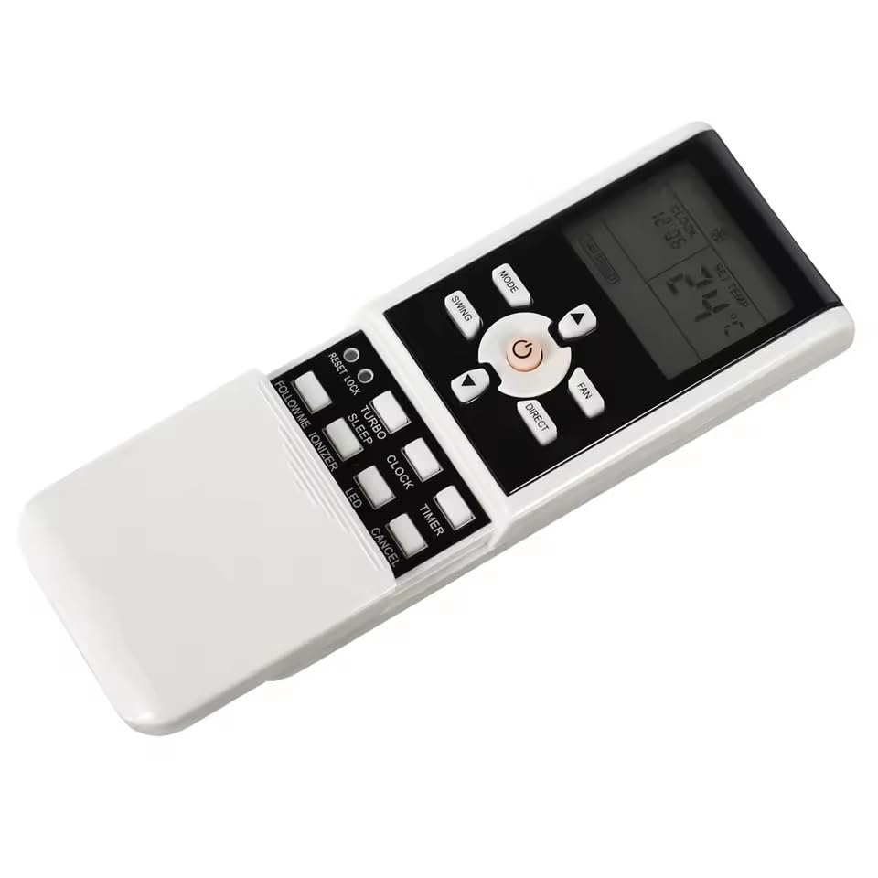 Image of AC Remote Control Suitable for Videocon, Voltas, Midea, Kenstar & Bluestar AC | 55 AC Remote Control - Please Match Every Button with Your Old Remote (VCON-55)