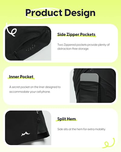 maamgic Boys Athletic Shorts with Liner Teens Youth 2 in 1 Active Running Shorts4