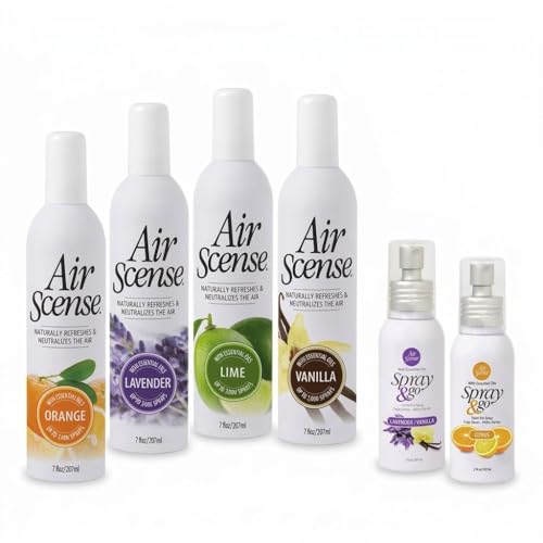 Image of Air Scense Natural Air Freshener, Room Spray, Variety 6 Pack
