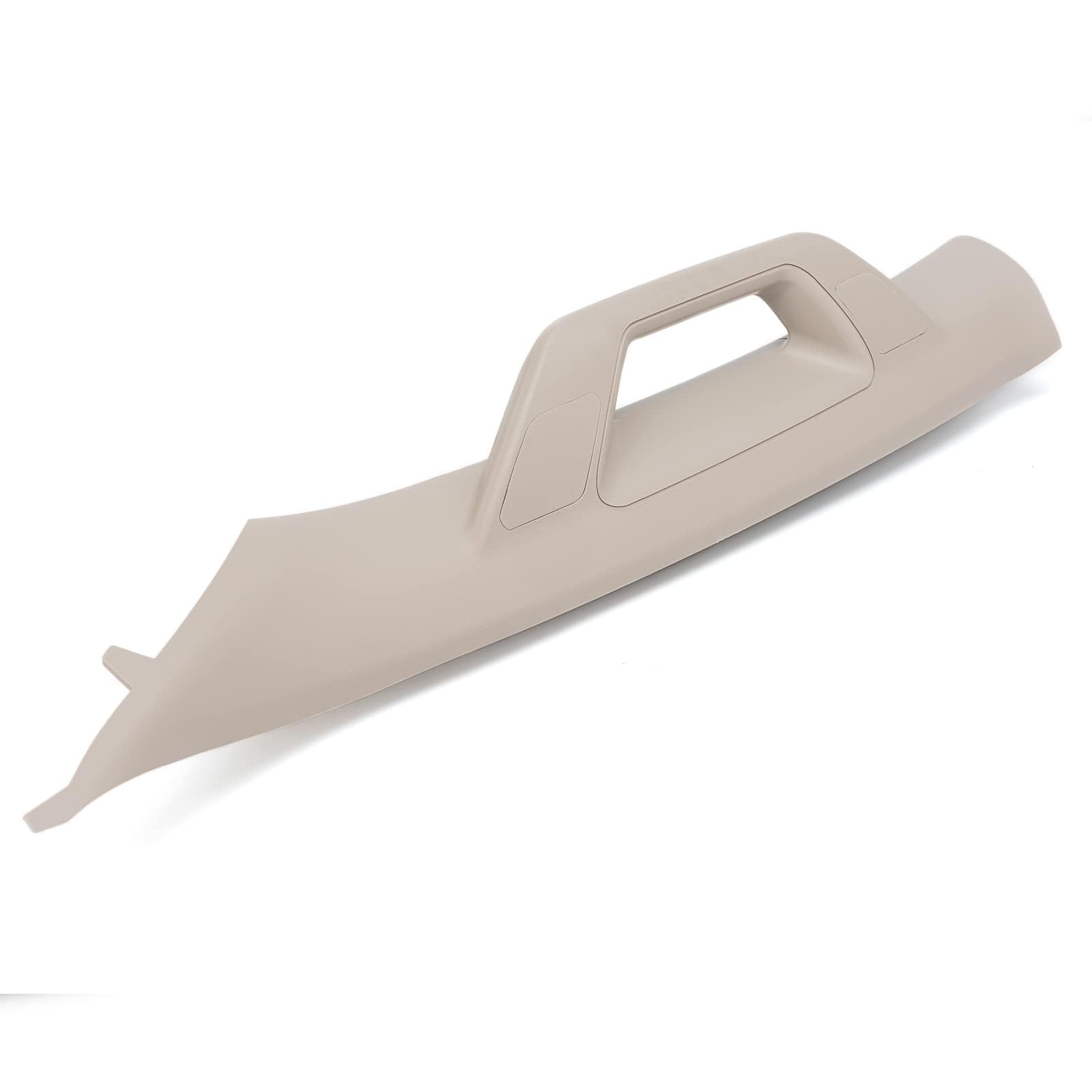 LEABON A Pillar Handle (Left Side) Compatible with 2014-2018 Chevy Silverado 1500 or GMC Sierra - Driver Side Grab Handle Interior Trim, Assist Handle Shale (Tan)