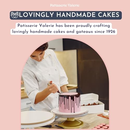 Patisserie Valerie Sweet Treat Sundae Cake, 15cm, 3 Sponge Layers, Cream, Strawberry Compote, Chocolate Ganache, Rainbow Sprinkles, Cherries 6" (10 Portions)