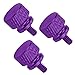 YATENG 10-pcs Anodized Aluminum Computer Case Thumbscrews (6-32 Thread) for Computer Cover/Power Supply/PCI Slots/Hard Drives DIY Personality Modification & beautification (Purple)