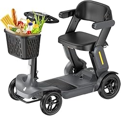 【25 Miles on 1 Charge】Our powered mobility scooter is designed for convenience and long-distance travel. With a 36V 12Ah battery, you can journey up to an impressive 25 Miles on a single charge. 【All-Terrain Riding】Boasting a powerful 250W brushless ...