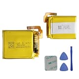 E-yiiviil Ersatzakku LSS282024P Kompatibel mit Fitbit Versa 4 FB523 Smartwatch with Repair Tool Kit