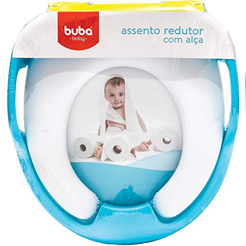 Assento Redutor Soft Com Alça, Buba, AZUL