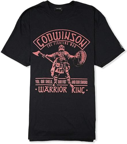 Men's GODWINSON Warrior King T-Shirt - Harold, Anglo-Saxon, Senlak, England, Englisc