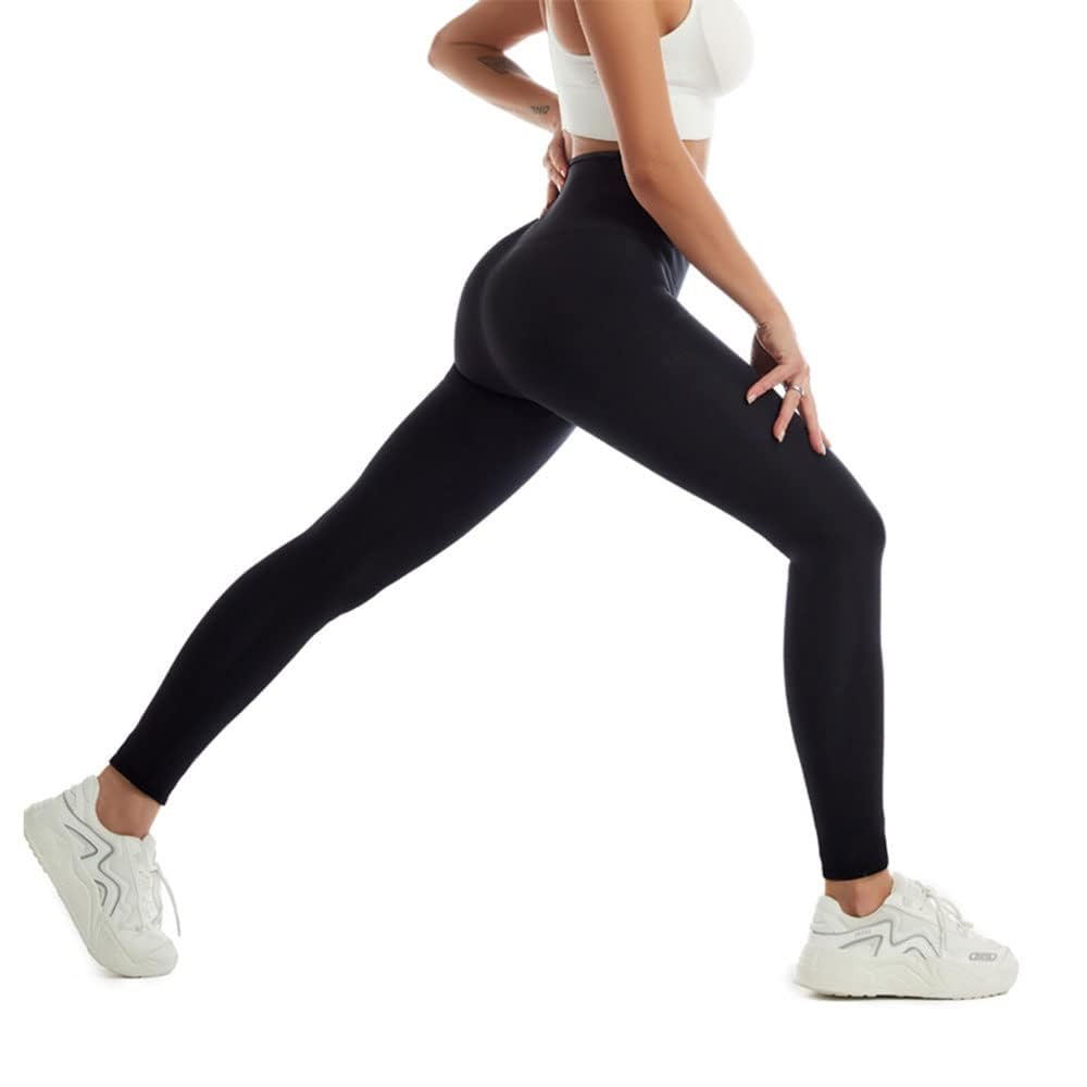 Leggings da Donna, Pantaloni Sauna Dimagranti,Leggings Anticellulite Donna Fitness,per Sport, Palestra, Yoga