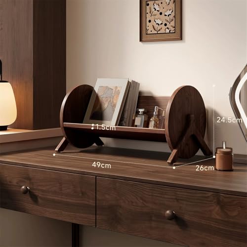 Estantería portátil de madera para organizar la encimera de cocina y estudio 3