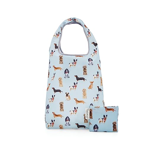 Cooksmart British Designed Large Eco Bag | Large Eco Bags With Handles Great For On The Go | Large Eco Friendly Option For Shopping Bags - Curious Dogs Cooksmart British Designed Large Eco Bag | Large Eco Bags With Handles Great For On The Go | Large Eco Friendly Option For Shopping Bags - Curious Dogs
