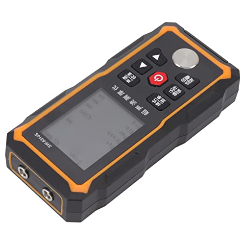 Medidor digital de espesores por ultrasonido, pantalla LCD portátil, rango de medición 1,00–300,00 mm (0,04–11,8 pulg), calibrador inteligente para tuberías y recipientes a presión miniatura 4