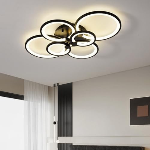 Plafonnier avec télécommande pour ajuster la lumière du salon - 6