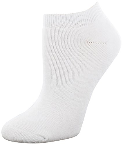 Sof Sole All Sport Low Cut Athletic Performance Socks (6 Pairs), Women's 5-10, White