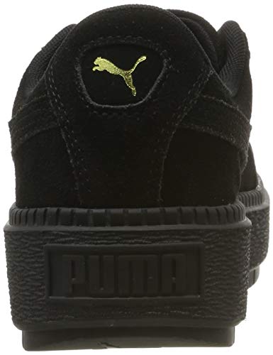 PUMA PUMA Women's Low-Top, Black Black Black 01, 8 us
