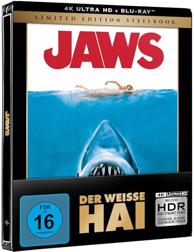 Der weiße Hai – 4K Steelbook (UHD + 2x Blu-ray Disc)