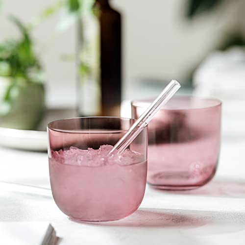 like. by Villeroy & Boch - Like Grape Water Glass Set 2 pces, Coloured Glass Grape, Capacity 280 ml, Purple, 280 ml - 1-Pack - Image 2