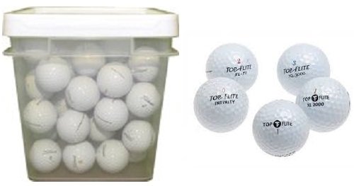 Top Flite 100 Ball Bucket Used Golf Balls
