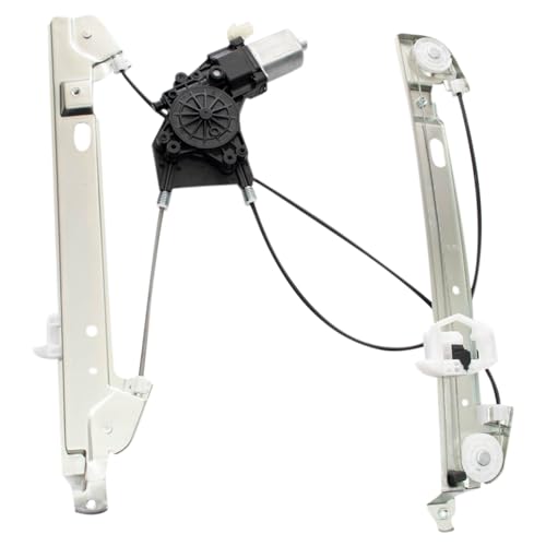 Image of TRQ Front Right Power Window Regulator & Motor Assembly Passenger Side Compatible with 2007-2012 Dodge Caliber