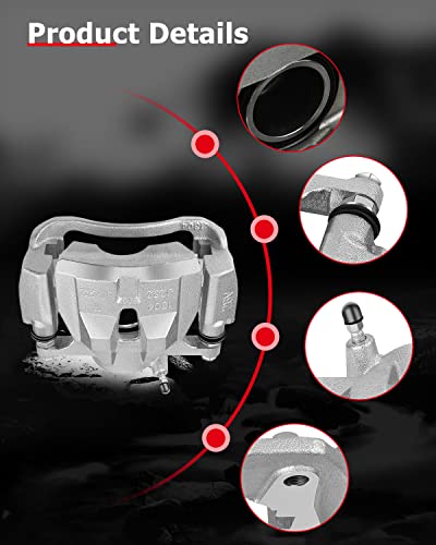 Image of cciyu 19B3435 Front Right Brake Caliper With Bracket For Pontiac For Vibe 2009-2010,For Scion For xD 2008-2014,For Toyota For Corolla 2009-2019,For Toyota For Matrix 2009-2014