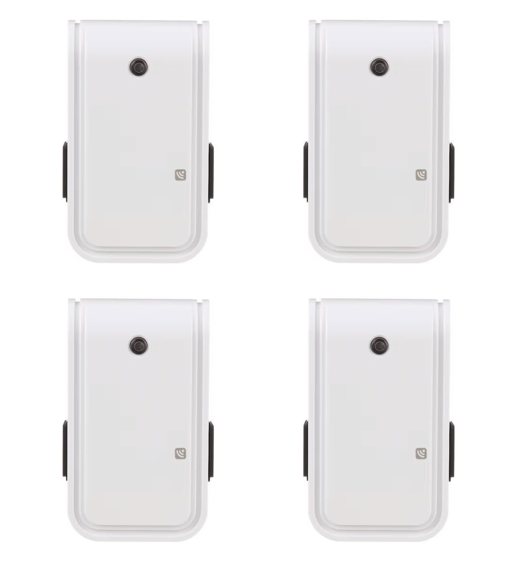 case of 4 Eaton Wiring Z-Wave Plus Wireless ON Off Plug-in Module White 2 Outlet 125V Indoor Smart