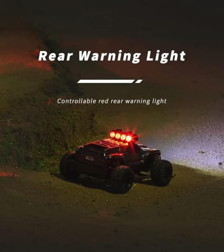 Image of Turbo Racing 1:76 Scale RC Sport Car, 2.4GHZ Remote Control Mini Model Crawler Car with Full Proportional RTR for Adults Toys (Monster Truck Yellow C81)