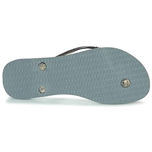 Image of Havaianas Women's Slim Metallic Logo Sandals