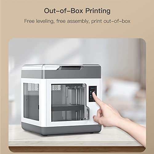 Image of 3IDEA Sermoon V1 3D Printer, Fully Assembled with Sprite Direct Drive, Silent Mainboard, Quick Removable Nozzle & Magnetic Platform, Auto Feed & Filament Sensor, Build Volume 175 * 175 * 165mm