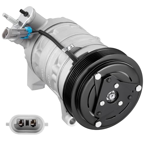 BDFHYK 15926954 Air Conditioning A/C Compressor with Clutch Compatible with Chevrolet Equinox V6 3.0L 2010-2011, Compatible with GMC Terrain V6 3.0L 2010-2011