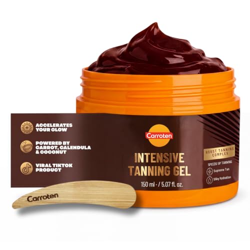 Carroten Intensive Tanning Gel, Browning Tan...