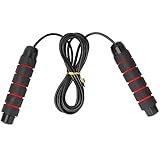 Resistente al Desgaste y duradero: nuestros cables están integrados con cables de acero gruesos, que son resistentes al desgaste y duraderos. una cuerda saltar fantastica, muy buen material, resistente y muy bien hecha