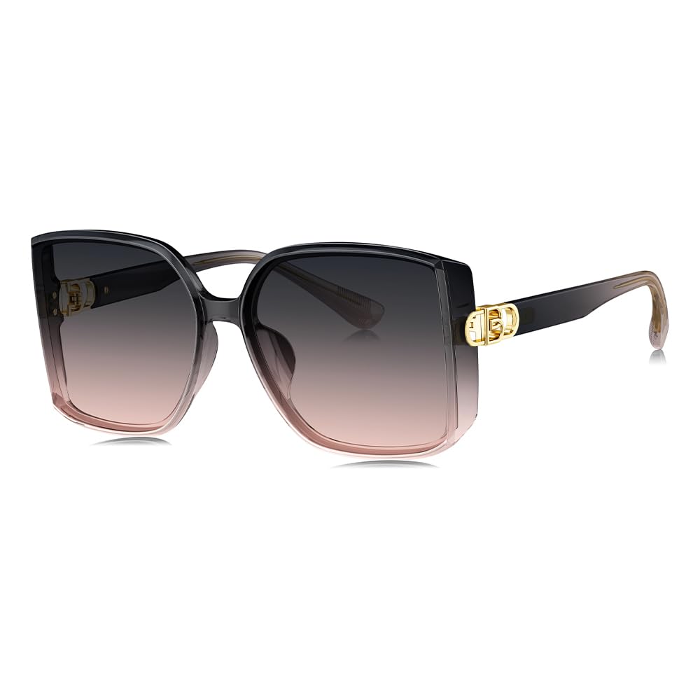 BOLON Women Cool Oversized Wrap-around Trendy Sunglasses, Exclusive Eyewear Brand of EssilorLuxottica