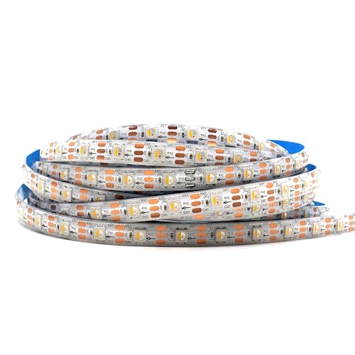 Tira LED RGBW+Warm White 5m 60 LEDs/m IP65 DC5V miniatura 1