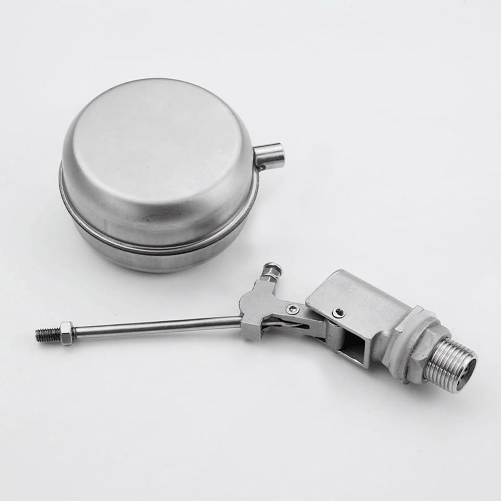 Válvula de bola flotante de acero inoxidable DN15 de 1/2 "para Control de flujo de tubería de tanque de agua, 1 Uds.