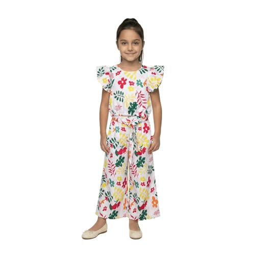 Image of Nautinati Girls Printed Top & Shorts Co-Ord Set | Age 2-10 Years