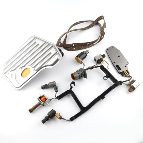 HAYIAUTO 4L60E 4L65E Transmission Solenoid Kit with Harness Fit for GMC for Chevy 2003-2007 GM EPC Shift TCC...