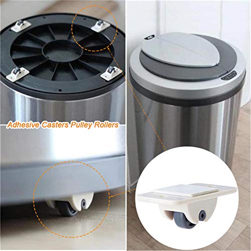 4 ruote autoadesive per ruote,Ruote pivontanti per...