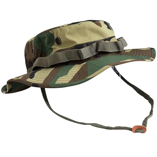 Per esterni Teesar US GI Trilaminate Boonie Hat Woodland taglia M