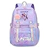 Demon Hunters Costume Backpack Girls School Bag Casual Daypacks with Zipper Anime Merch for Schools Travel Vacation